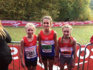 U/13 Girls - Misha, Scarlett and Amelia