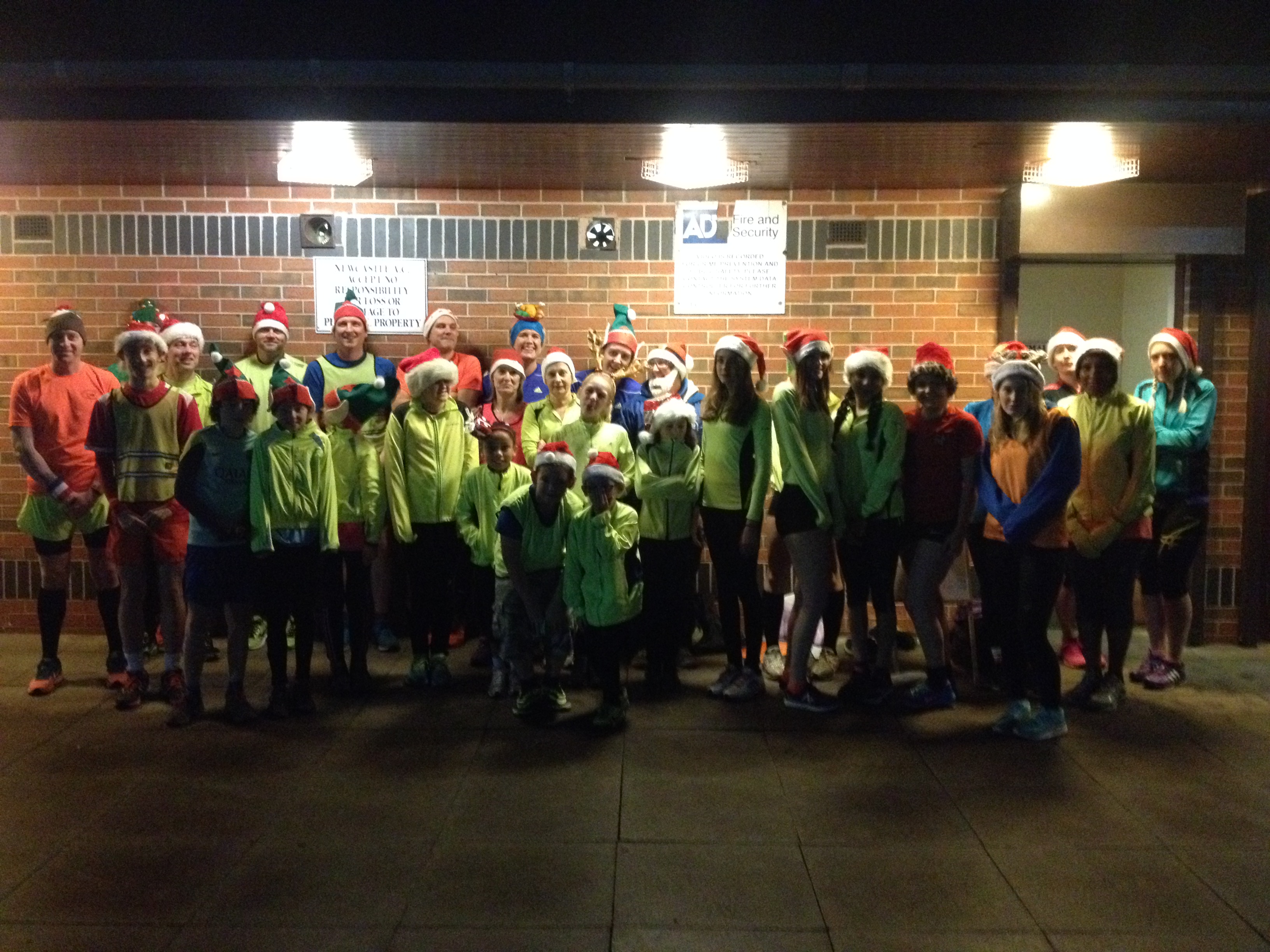 Christmas Hat Run 2015 and Next Few Juniors Sessions