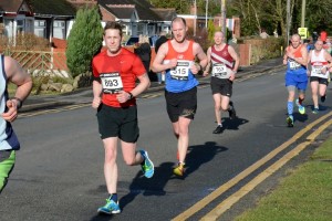 Dave Ford chased by Ben Bewley.