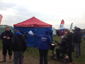 Club Tent - All set up and ready to go!