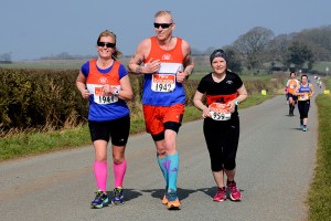 Amanda and Stephen at 15 miles.