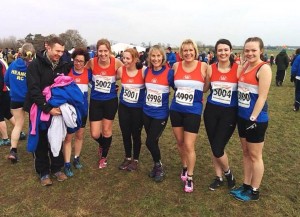 Women's Team and kit man.