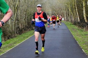 Rob Ibbs near the finish.