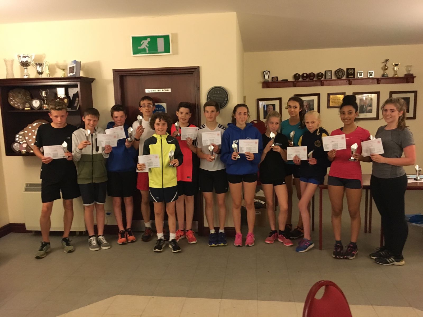 Juniors Track and Field Awards 2016 – 22/9/2016