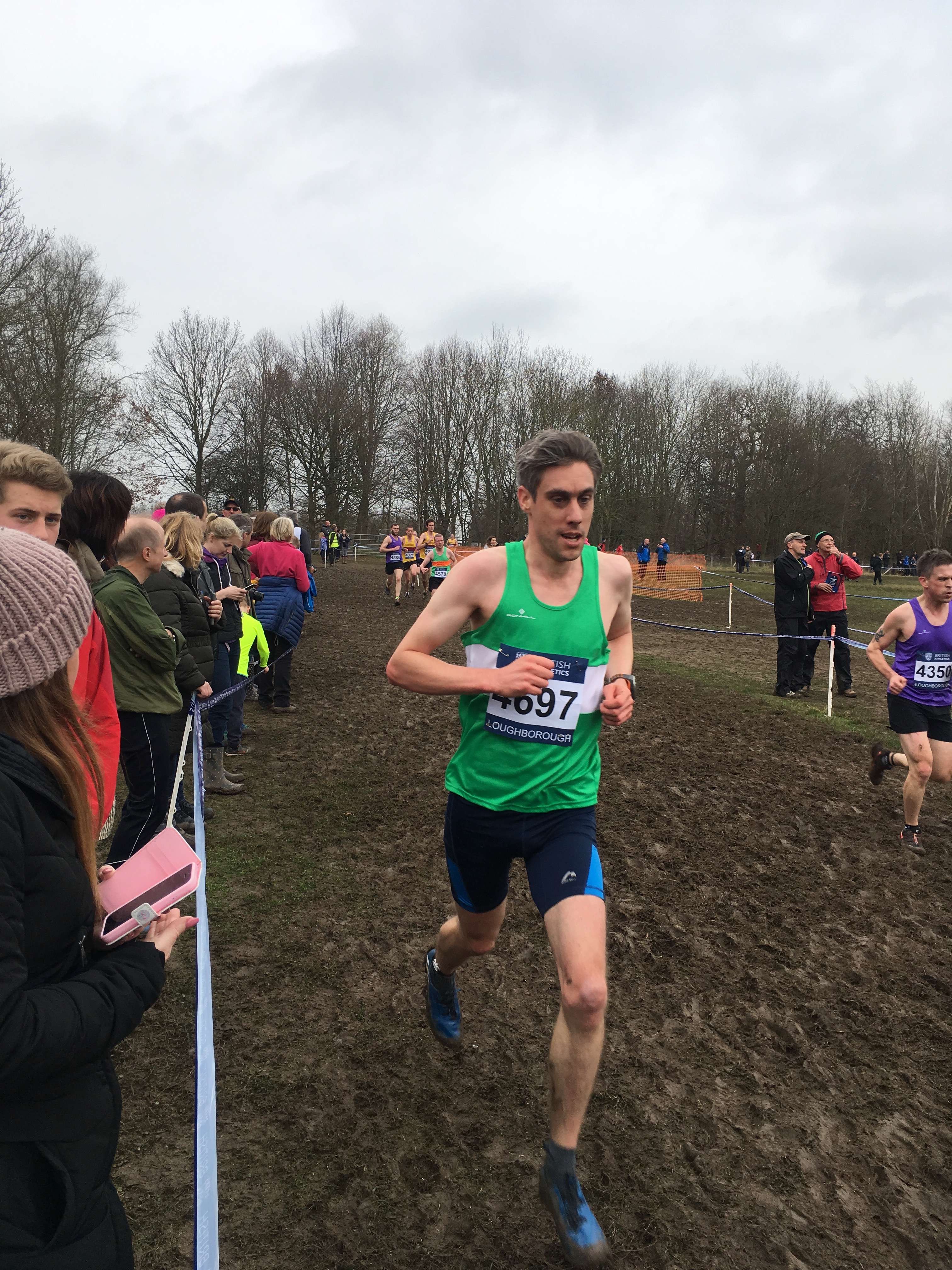 Senior Athlete represents Staffordshire at Inter Counties Cross Country Championships