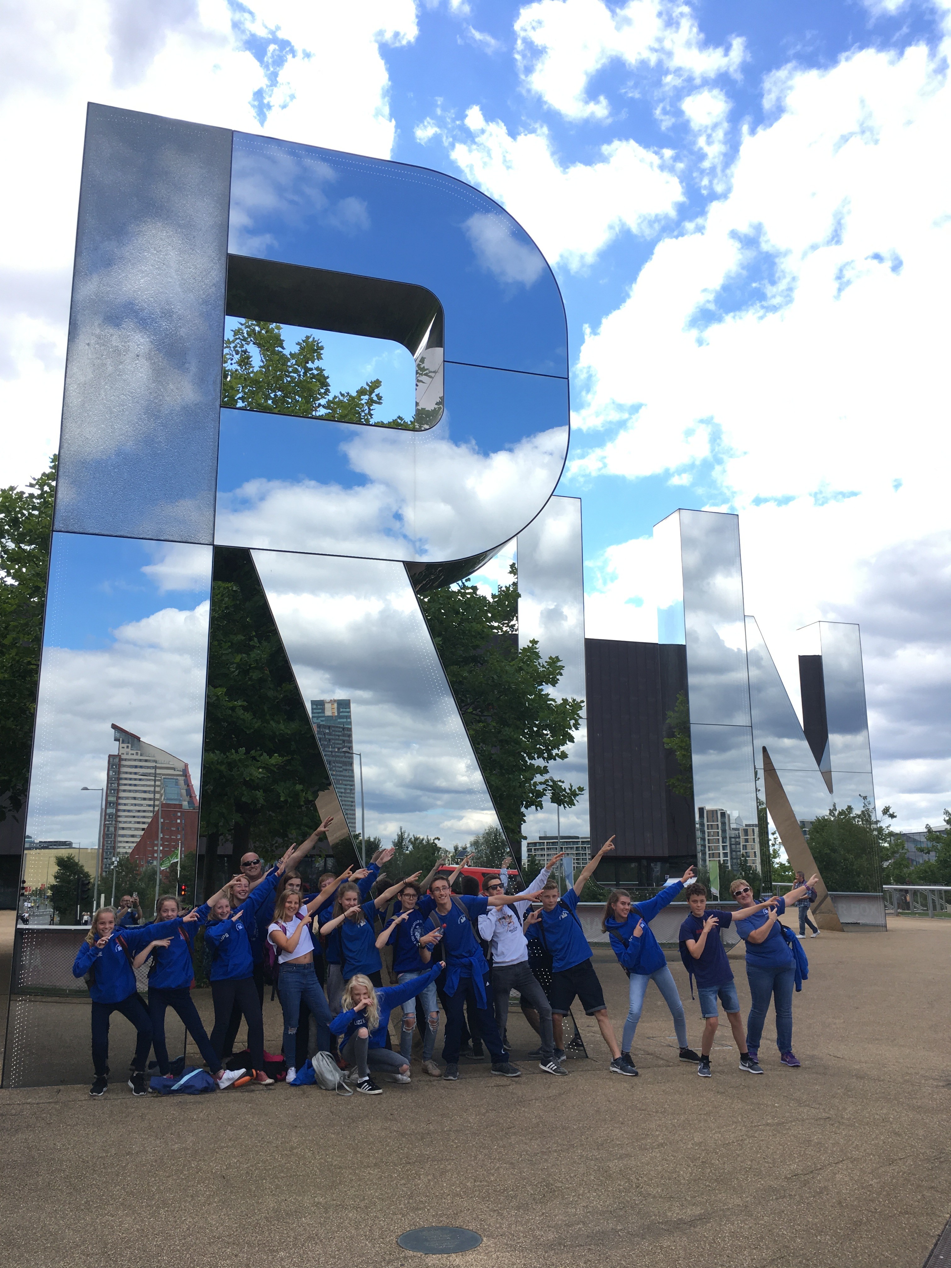 Newcastle (Staffs) AC Juniors at IAAF World Championships