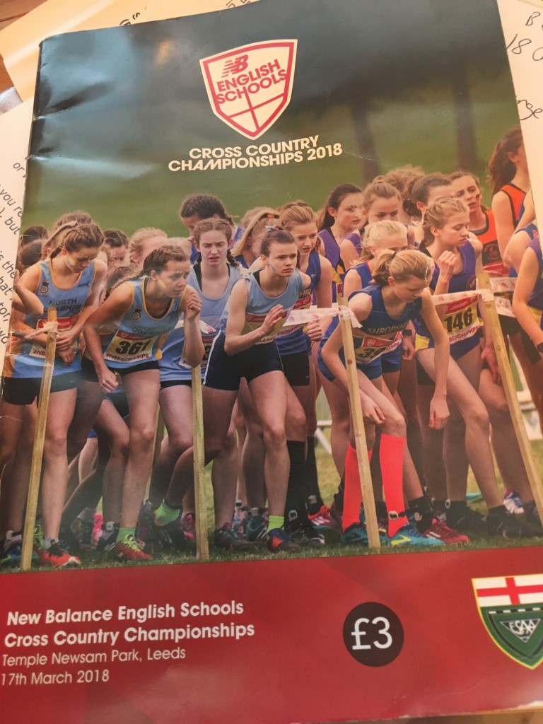 ENGLISH SCHOOLS CROSS COUNTRY CHAMPIONSHIPS 17/3/2018