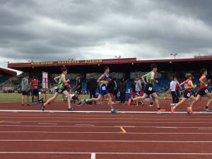 Elliot - 3000m PB on his Staffs Track debut