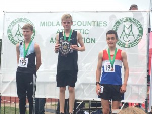 Louis - Midland U/15 Bronze over 1500m