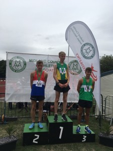 Lewis U/17 Mens 1500m Silver