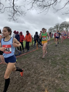 Nadine - in her second English Schools Championships